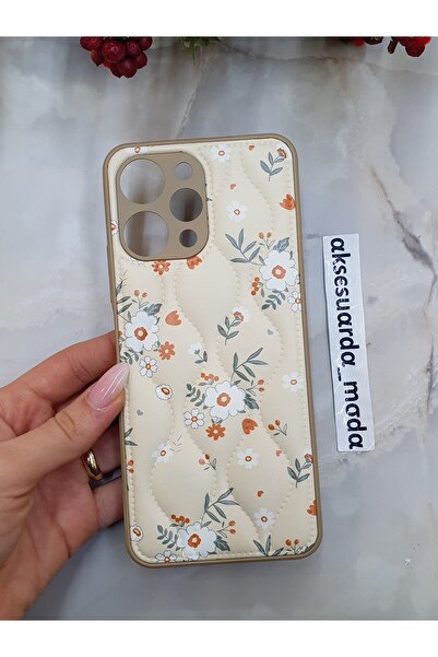 ZB Aksesuarda Moda حافظة مبطنة بنمط زهور متوافقة مع هاتف Redmi 12