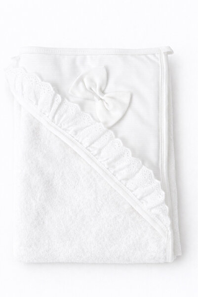 Rain Baby منشفة للأطفال والرضع منقوشة مقاس 80x85