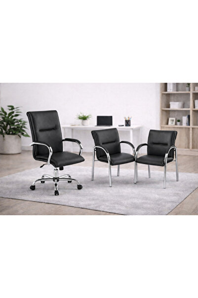 YRN OFIS ofis oturma takımı büro sandalyesı misafir sandalyesi müdür koltuğu ...