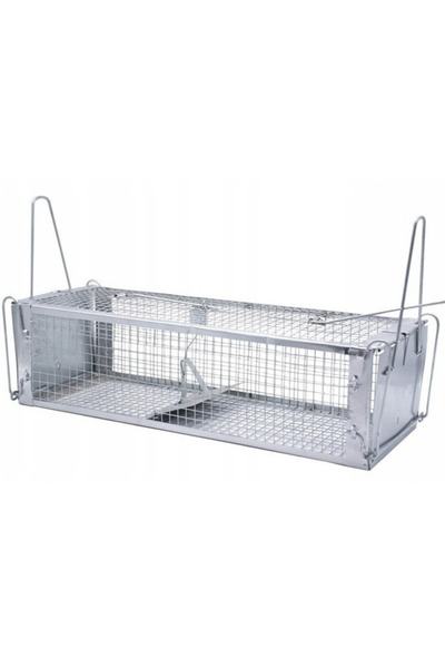 zola Live trap for rodents, metal, entrance hole 12 x 9 cm, resistant mesh, 6...