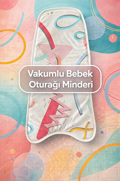 PONÇİK STORE Bebek Oturağı Minderi Yumuşak Konforlu Destekleyici Minder - Beb...