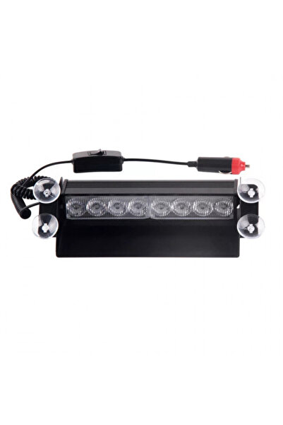 Led Light Alex Stroboscop cu 6 leduri portocaliu 12 v
