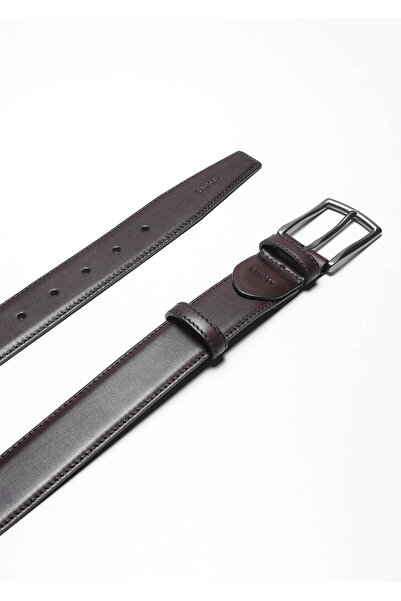 Ramsey Καφέ Ζώνη 100% Δερμάτινη