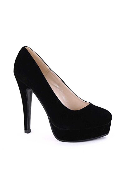 mm Elegant women's shoes with platform SH396-BLACK