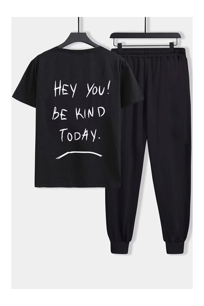 PENTHİLUS Unisex Printed Top and Bottom Set