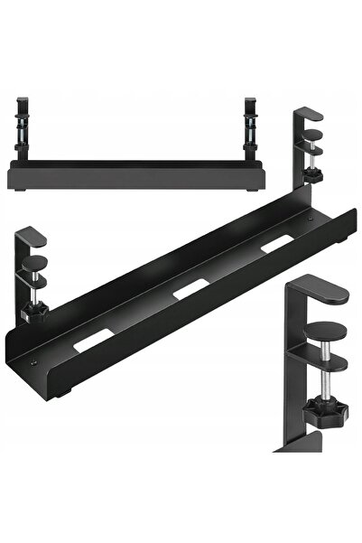 zola Organizator pentru cabluri, montare pe blat, compatibil 15-50 mm, otel, ...