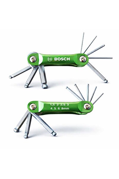 Bosch 8’li Katlanır Allen (Alyan) Seti