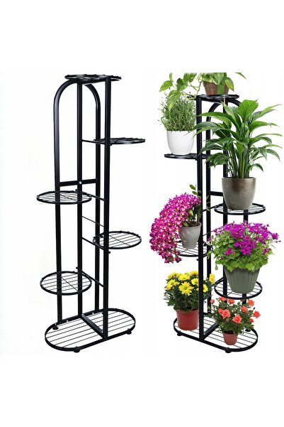 zola Μεταλλική βάση για γλάστρες, 7 στηρίγματα, διάμετρος 21 cm, 45 x 23 x 10...