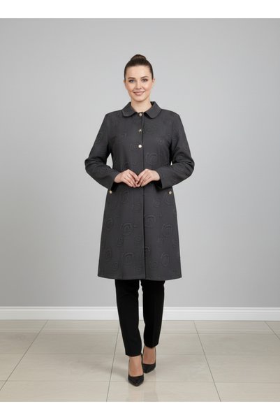 LARCH EXCLUSİVE Parachute Star Button Detail Zippered Jacket