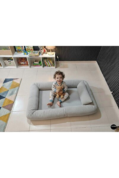 COLORMİX Bebek Yer Yatağı - Taşınabilir Bebek Oyun Alanı Ve Aktivite Minderi ...