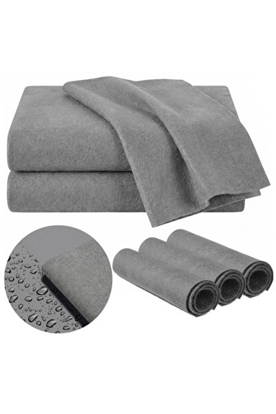 zola Set 3 lavete microfibra pentru sticla, absorbtie mare, 30x40 cm, gri