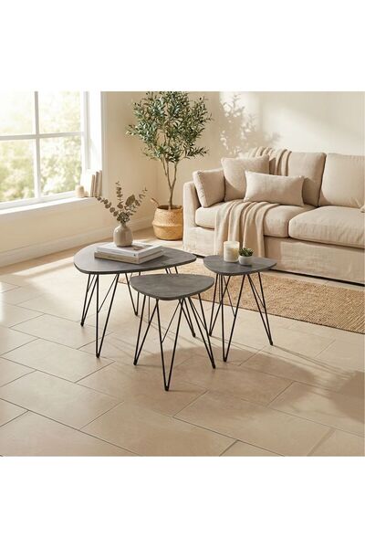 concent Three-piece serving table set