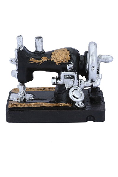 Generic Steel Al Saif Gallery masterpiece table, sewing machine - black