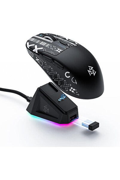 Generic ماوس الألعاب اللاسلكي SE1، خفيف الوزن للغاية (66 غرام)، يدعم ثلاثة أو...