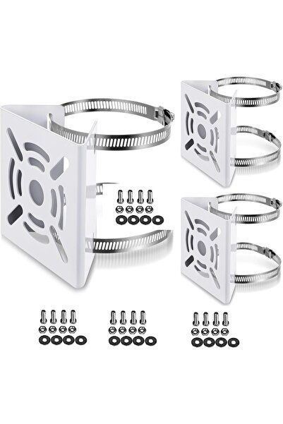 DAHUA Castwave Universal Vertical Pole Mount for Surveillance Camera, LED Lig...