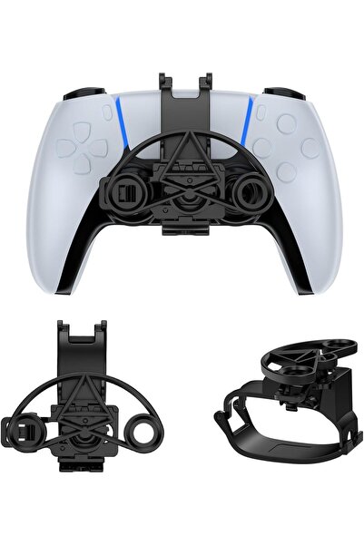 Generic ملحق عجلة قيادة صغيرة لجهاز تحكم بلاي ستيشن 5، ملحق ألعاب سباق 5 في 1...