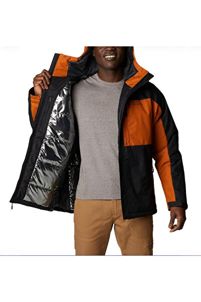 Columbia Erkek Turuncu Siyah Tipton Peak II Su Geçirmez Omni-Heat Mont 2010094