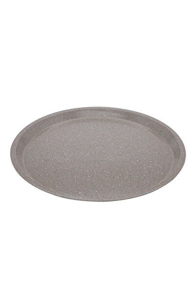 Generic Bake Chef Granite Pizza Pan, 34 x 1.8 cm, Round - Brown