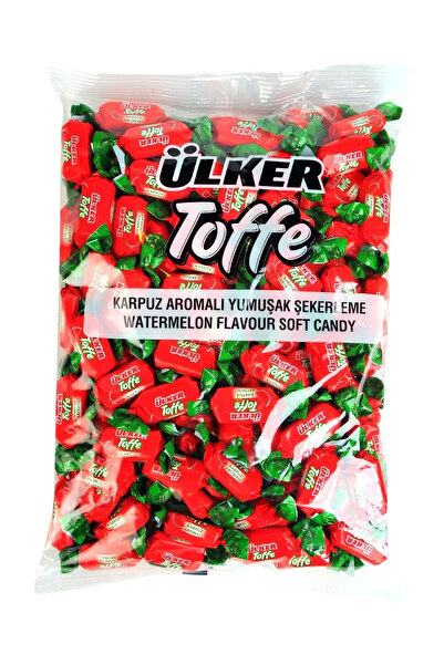 Ülker Toffe Soft Candy with Watermelon Flavor 1 kg
