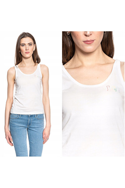 Lee Tricou Dama, Lee, Fara Informatii, Regular Fit, Marime M, Alb