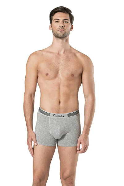 Pierre Cardin Men's Multi-Color 3-Piece Boxed Gray-Navy Blue-Black Boxers - M...