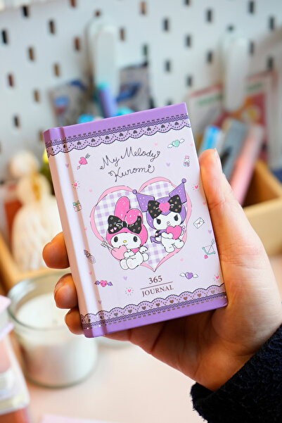 Victoria's Journals Kuromi și My Melody Jurnal de 365 de zile 368 pagini 80 g...
