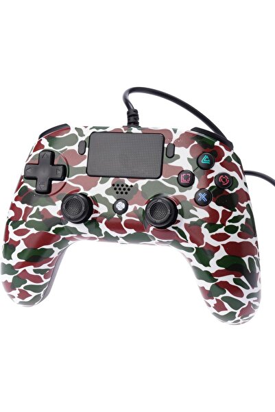 Generic وحدة تحكم بلاي ستيشن 4 بأسلاك من K Gaming، بنمط التمويه 3