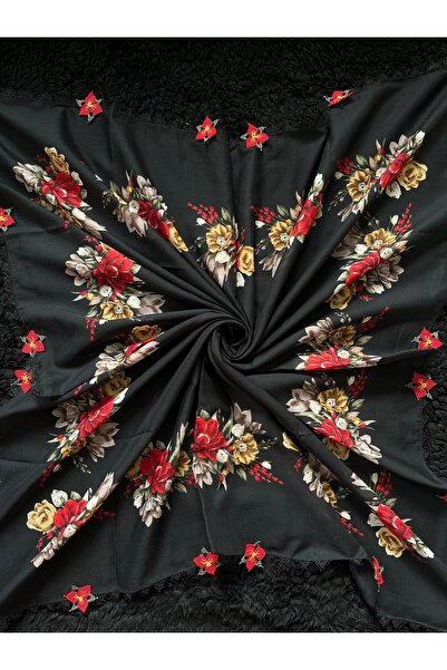 Beykan handmade Κεντημένο με βελόνες κασκόλ/Υεμένιο/Για γραφή/Για χαρτομάντιλο