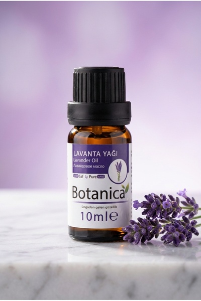 botanica %100 Saf Lavanta Yağı Rahatlatıcı Uyku Düzenleyici Aromaterapi Doğal...