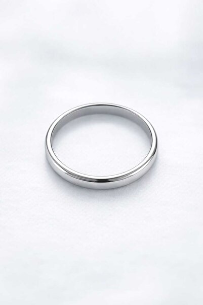 lindamina Silver Color Men's Ring