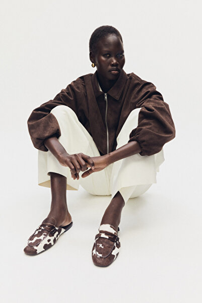 H&M Deri Makosen Terlik