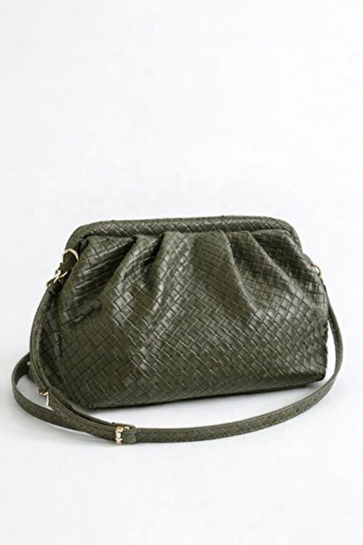 Novamiy Serona Knitted Textured Clutch Bag – Women's Shoulder Bag with Crossb...