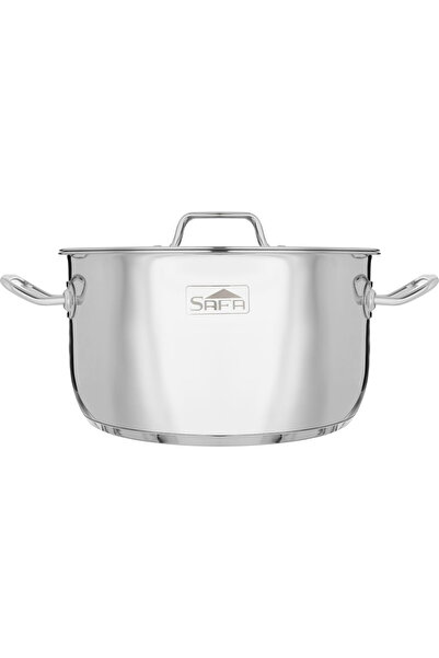 Generic Al Saif Gallery Indian steel pot, 32 cm - silver