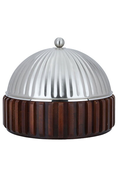 Generic Al Saif Gallery Steel Food Container, 26 x 32 x 32 Liters - Silver