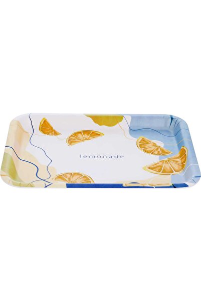 Generic Al Saif Gallery plastic serving tray, 32.8 x 24 x 2 cm, rectangle - w...