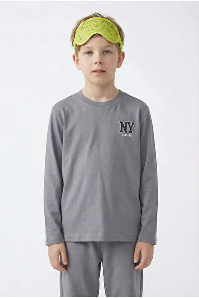 PAULMARK طقم بيجامة للأولاد بأكمام طويلة