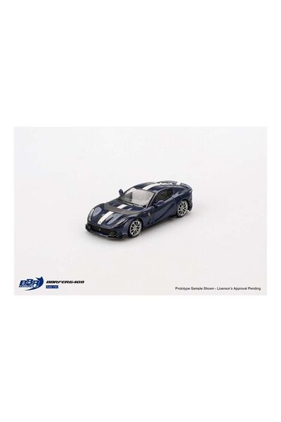 mini gt 164 BBR Ferrari 812 Competizione Blu Tour De France BBRFER64011