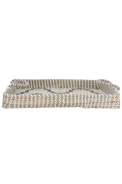 Generic Al Saif Gallery wicker tofareya, 47 x 37 x 6 cm, rectangular - beige