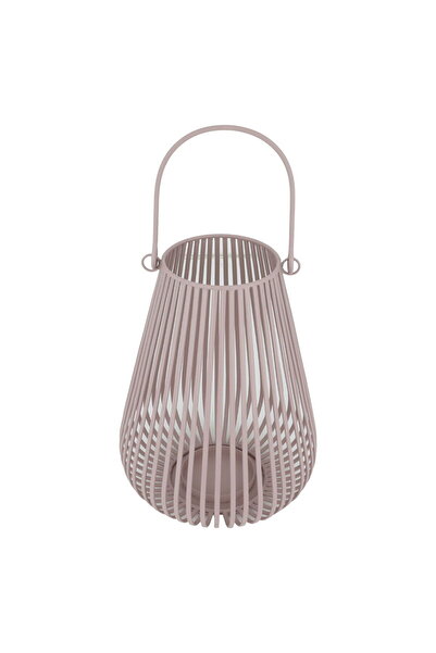 Generic Al Saif Gallery Bird Cage-Shaped Steel Candle Holder, 20 X 12 X 30 Cm...