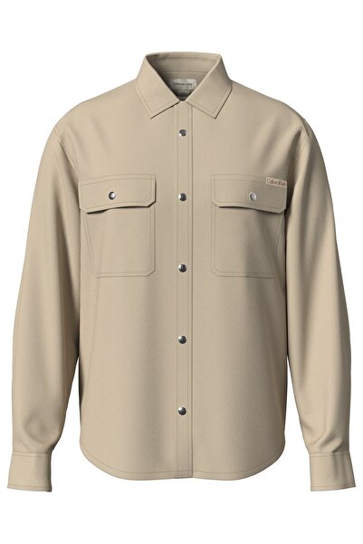 Calvin Klein Erkek LS Utility Relaxed Fit Gömlek