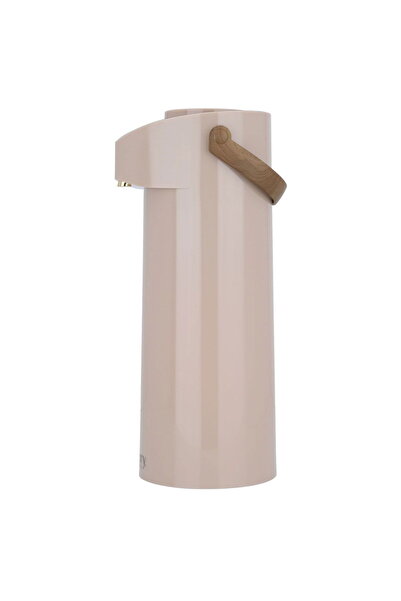 Generic ترمس زجاجي حراري من معرض السيف، سعة 1.9 لتر - بني فاتح