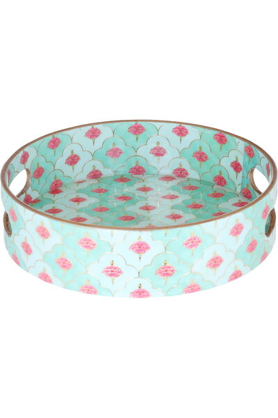 Generic Al Saif Gallery plastic serving topper, 8 x 2 cm, round - colored