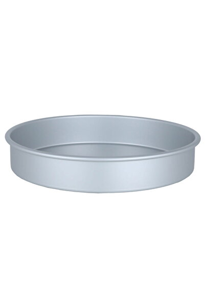 Generic قالب كيك ألومنيوم من بيك شيف، 11 × 2 بوصة، دائري - فضي