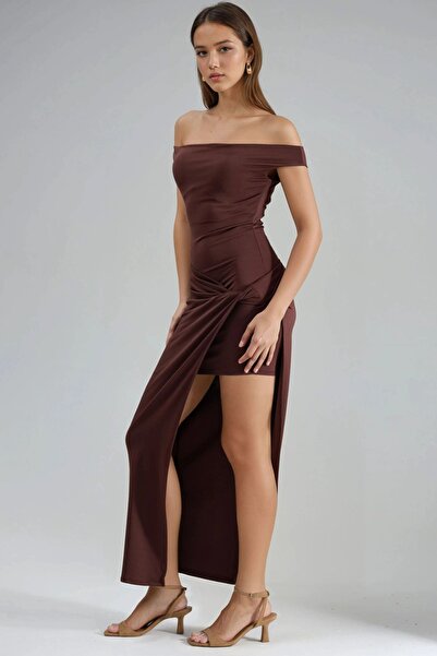 Hiccup Off-Shoulder with slit detail