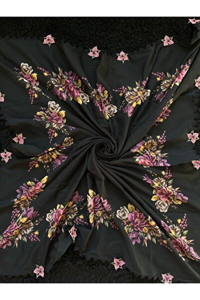 Beykan handmade Κεντημένο με βελόνες κασκόλ/Υεμένιο/Για γραφή/Για χαρτομάντιλο