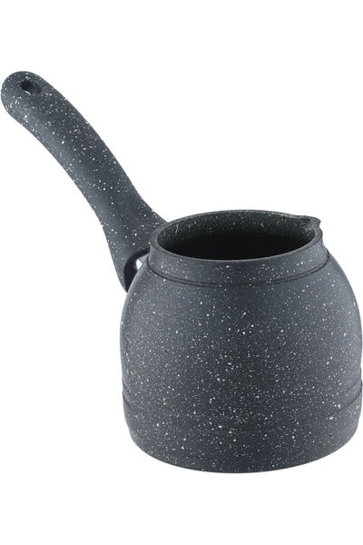 Generic Icy Granite Hashever Coffee Pot, 0.25 L, Plastic Handle - Grey