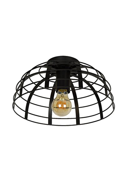 Lucide ELODIE ceiling lamp made of steel, E27, IP20, model 45149/30/30, black