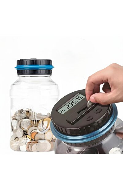 zola Pusculita digitala cu contor, LCD, 1.8 L, 800-1000 monede