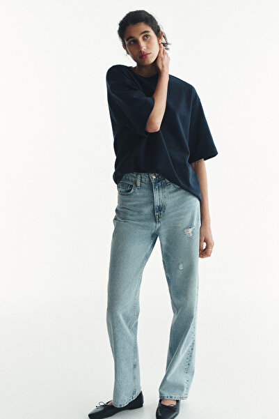 H&M İnterlok Tişört