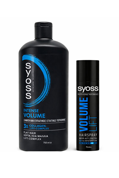Syoss Intense Volume Hacim Veren İnce ve Hacimsiz Saçlar İçin Şampuan 750 ml+...